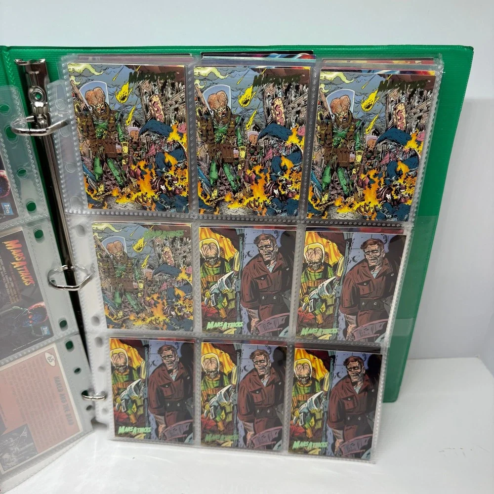 1994 Sci-Fi Horror Topps Mars Attacks Trading Card Lot 180+ Cards & Box Multi